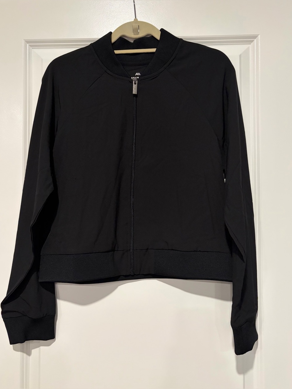 Andrew Marc Black Bomber Jacket